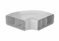 Airpart 4051006 P-RBH 150 buisbocht horizontaal 90&deg;, Verbindingselement, lichtgrijs