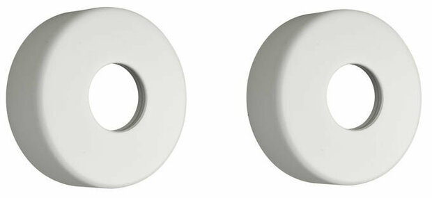 Damixa 1364321 acc rozetten 3/4&quot; (set) mat wit