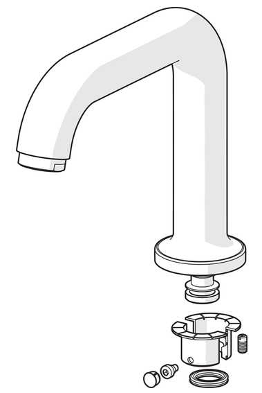 Hansa 59914202 Hoge uitloop