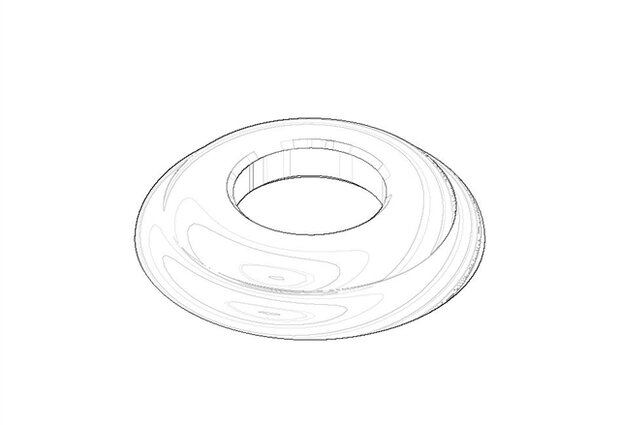 Dornbracht 092735001-00 Rozet chroom