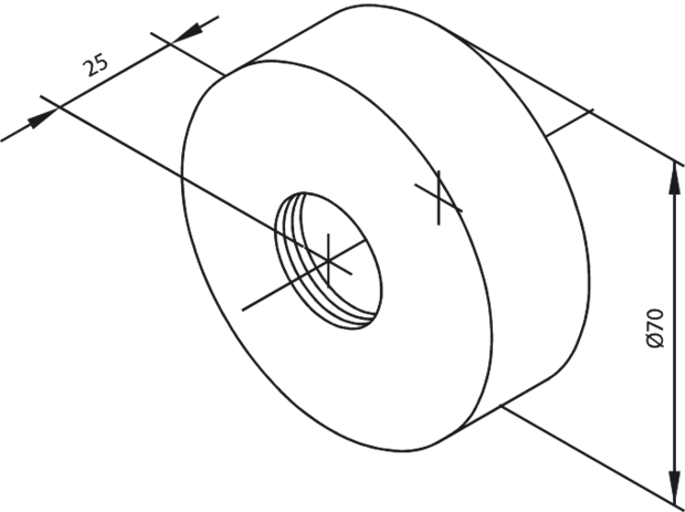 afmetingen Rozet Damixa