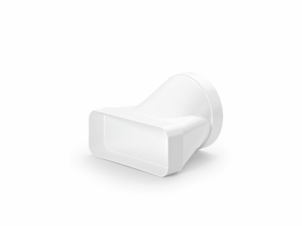 Airpart 4043006 F-EST 150 eindstuk, Verbindingselement, wit