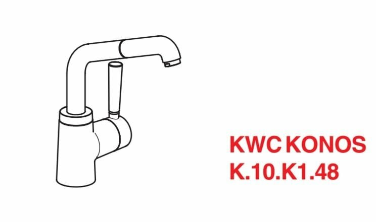 KWC Konos K.10.K1.48 onderdelen