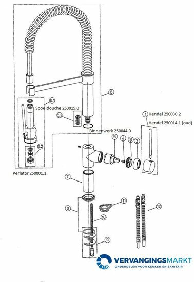 Lavanto Professional 250015 onderdelen