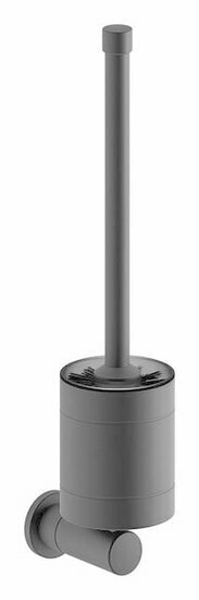 Damixa 4830161 toilet borstel &amp; houder mat zwart