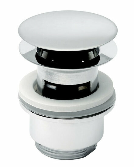 Damixa 2385000 acc wastafel klikplug chroom (met overloop uitsparing)
