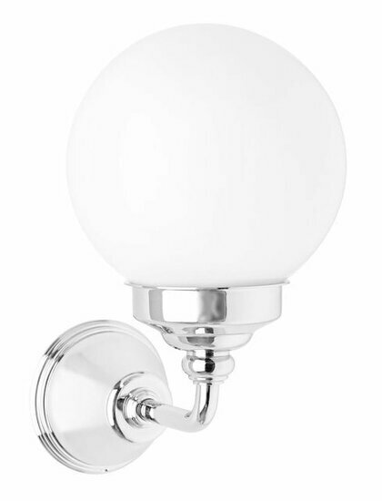 Damixa 3730200 tradition wandlamp chroom