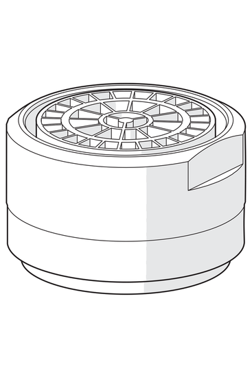 Hansa 59914550 Mousseur, M24x1, -105