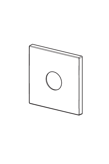 Hansa 59914305 Afdekplaat, 150x150