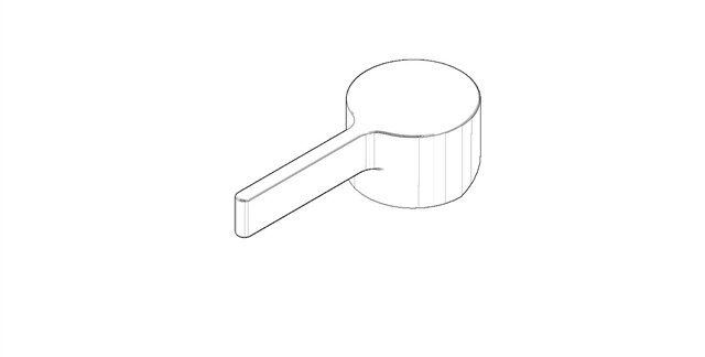 Dornbracht 092071045-00 Lever chrome