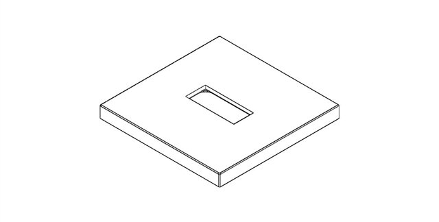 Dornbracht 092771011-00 Rozet chroom