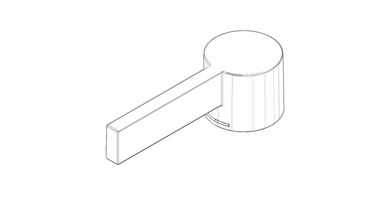 Dornbracht 092087004-06 Hendel platina mat
