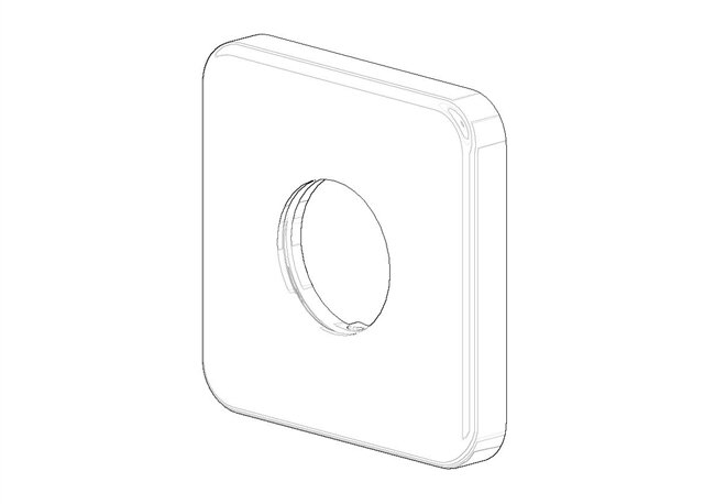 Dornbracht 092796003-00 Rozet chroom