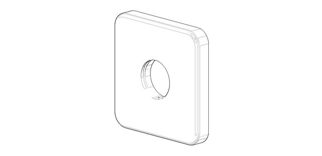Dornbracht 092796001-00 Rozet chroom
