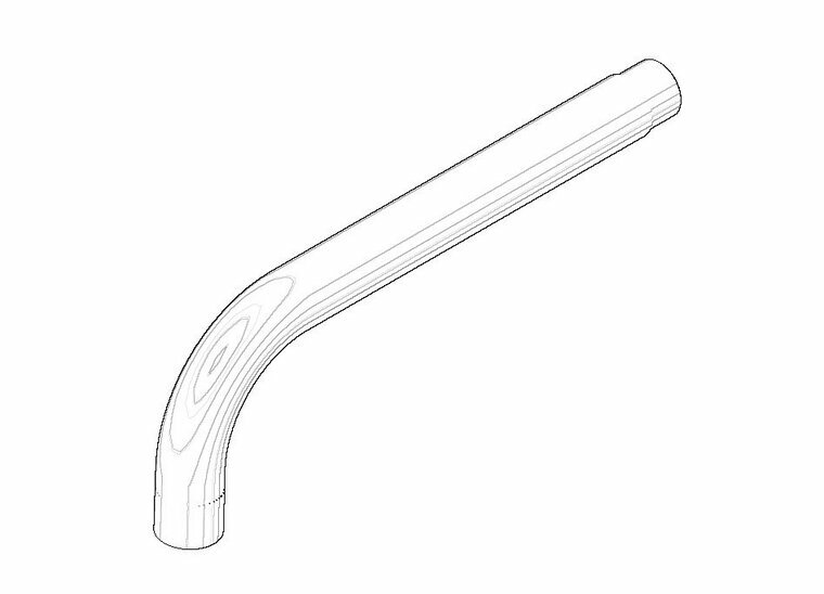 Dornbracht 04282219710-06 Uitloop platina mat
