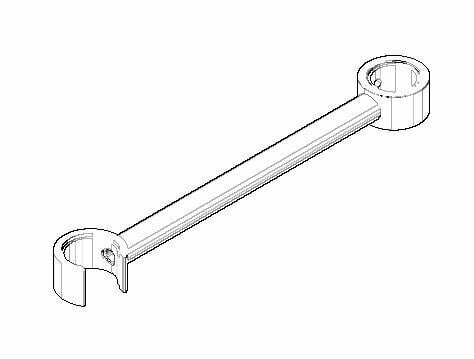Dornbracht 04172001400-06 Houder platina mat