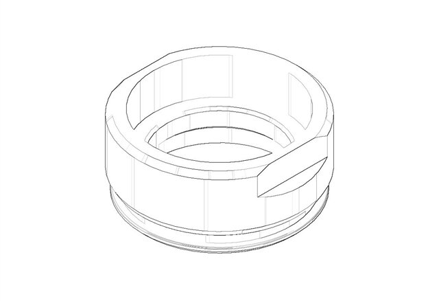Dornbracht 092102141-00 Cap/sleeve chrome