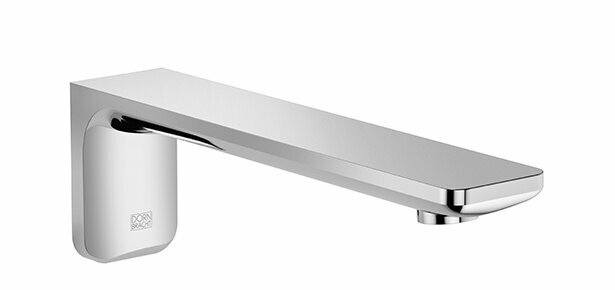 Dornbracht 13801845-06 Baduitloop voor wandmontage platina mat