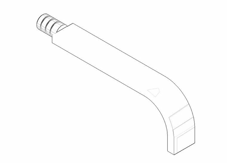 Dornbracht 04282214910-06 Uitloop platina mat