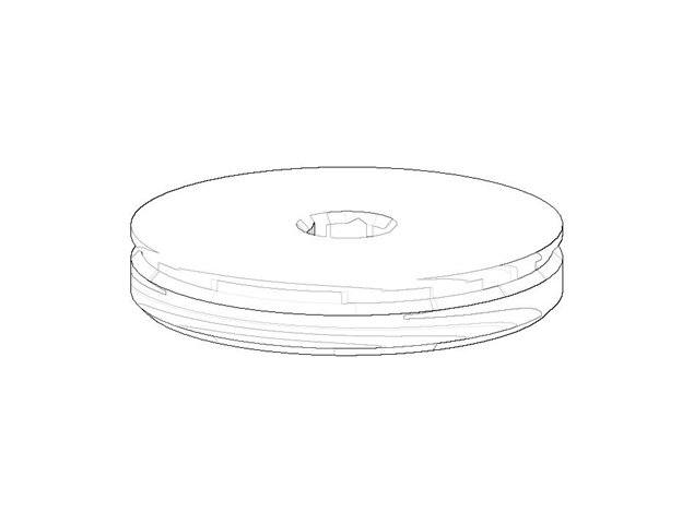 Dornbracht 092102132-00 Cover plate chrome