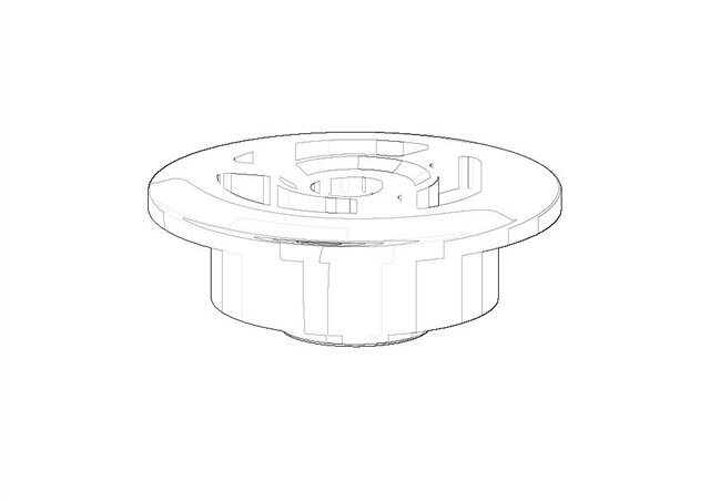 Dornbracht 091101107-06 Rozet platina mat