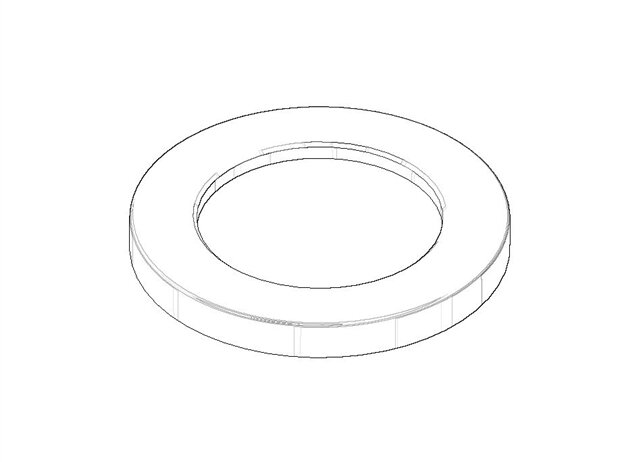 Dornbracht 092767003-00 Rozet chroom