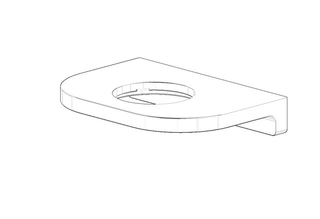 Dornbracht 081796516-00 Holder chrome