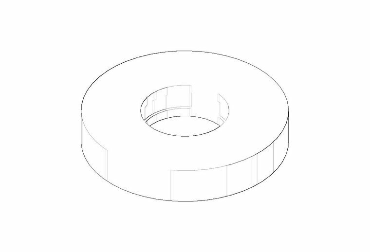 Dornbracht 082797504-06 Rozet platina mat