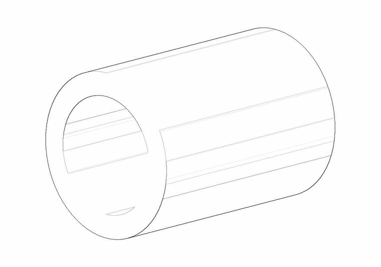 Dornbracht 081720624-06 Kapje/huls platina mat