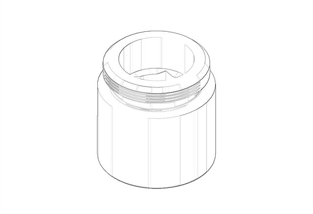 Dornbracht 09240416410-00 Nipple chrome