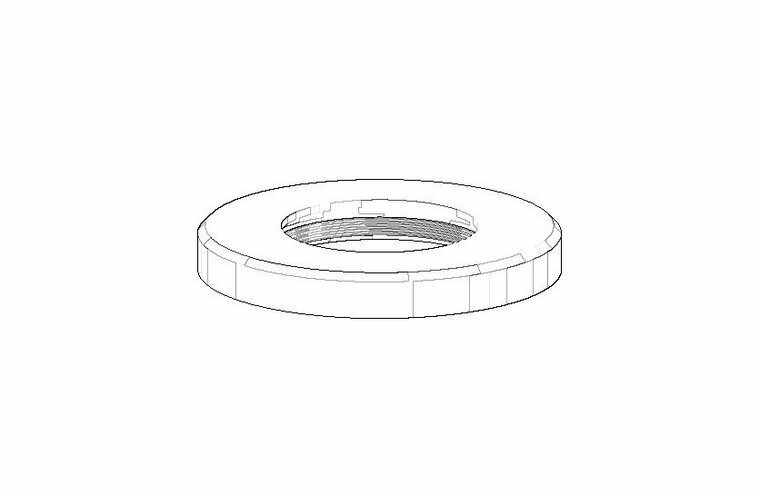 Dornbracht 092810147-06 Rozet platina mat