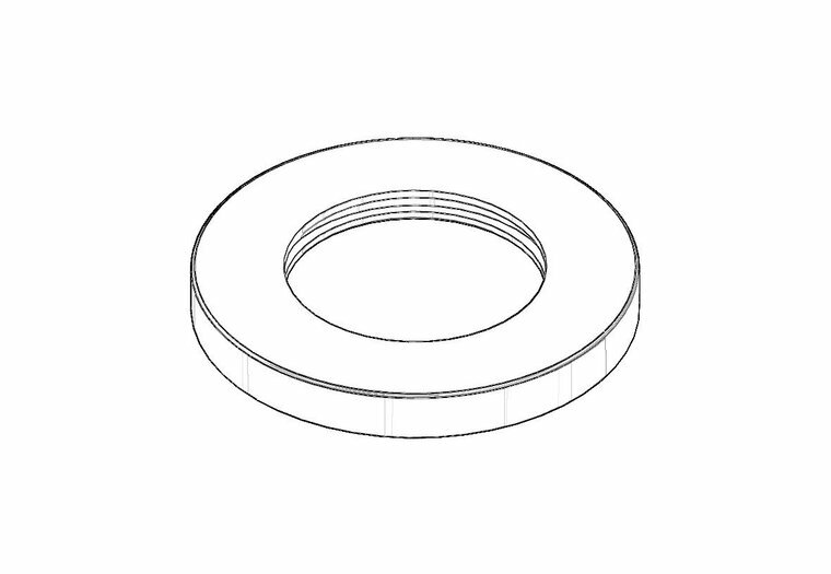 Dornbracht 092762011-06 Rozet platina mat