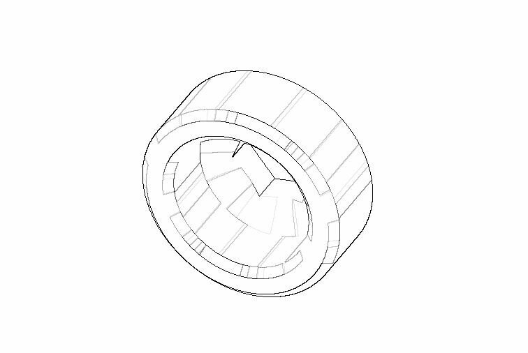 Dornbracht 092403012-06 Nippel platina mat