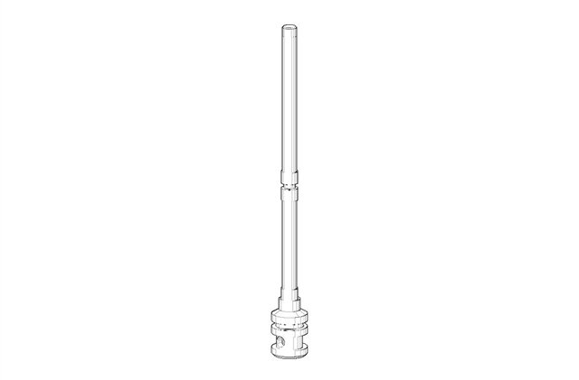Dornbracht 04310901200-00 Trekstang/-knop chroom