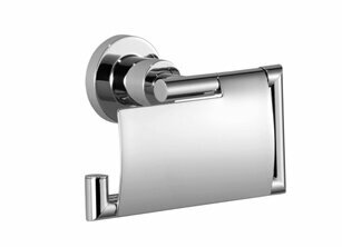 Dornbracht 83510892-00 Closetrolhouder met klep chroom