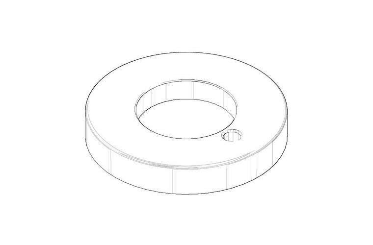 Dornbracht 092810133-06 Rozet platina mat