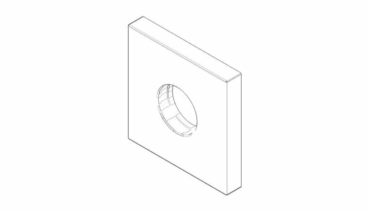 Dornbracht 092778043-06 Rozet platina mat