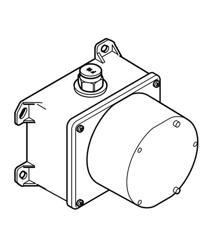 Dornbracht 3574397090 eSET Touchfree Waschtischarmatur z/Temperatureinstellung v/Wandauslauf