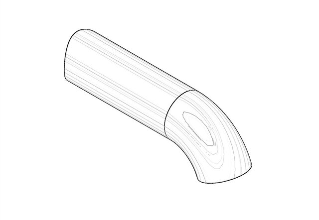 Dornbracht 091106064-00 Spout chrome