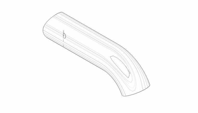 Dornbracht 09110606310-06 Uitloop platina mat