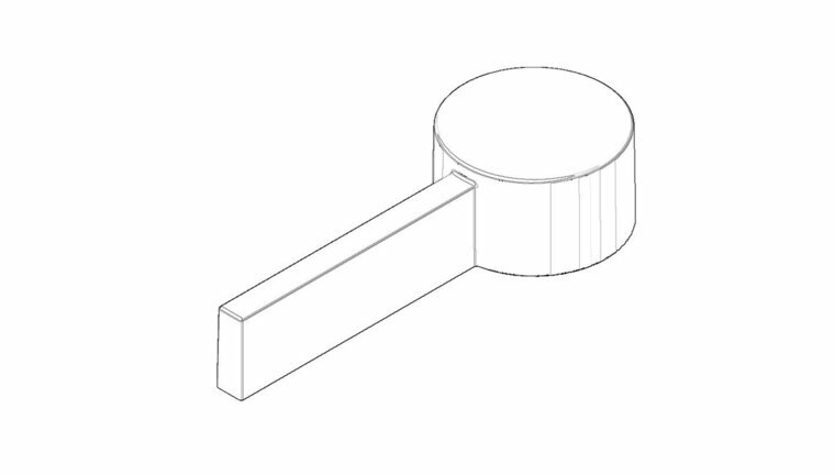 Dornbracht 092078058-06 Hendel platina mat