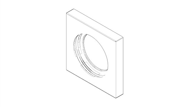Dornbracht 092778040-00 Rozet chroom