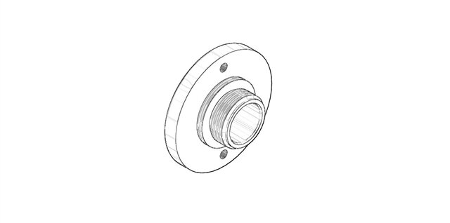 Dornbracht 091212053-00 Fixation chrome