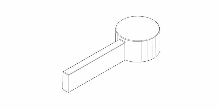 Dornbracht 092078057-06 Hendel platina mat