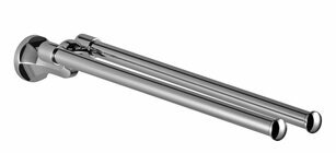 Dornbracht 83210361-00 Handdoekhouder 2delig draaibaar chroom