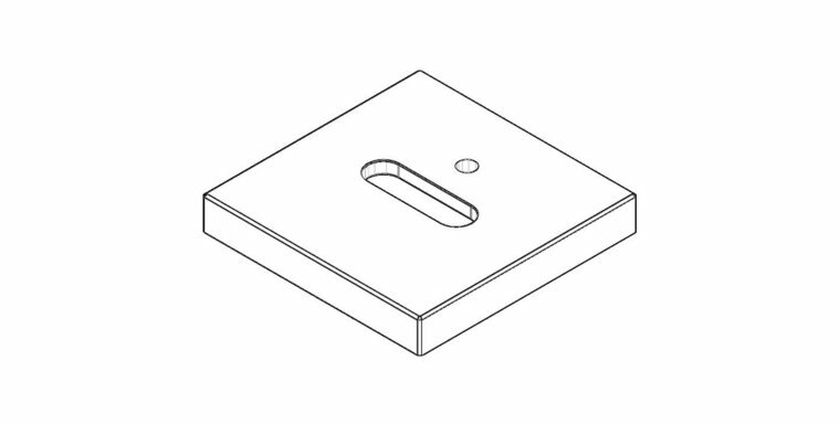Dornbracht 092778032-06 Rozet platina mat