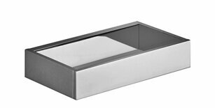 Dornbracht 83200780-06 Handdoekring hoekig platina mat