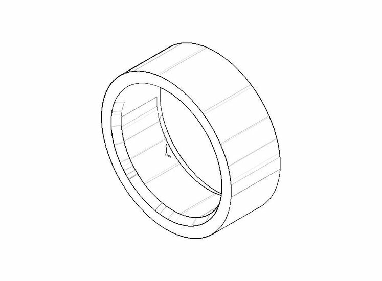 Dornbracht 092810020-06 Ring platina mat