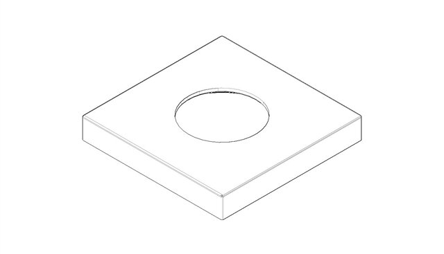 Dornbracht 092722043-00 Rozet chroom