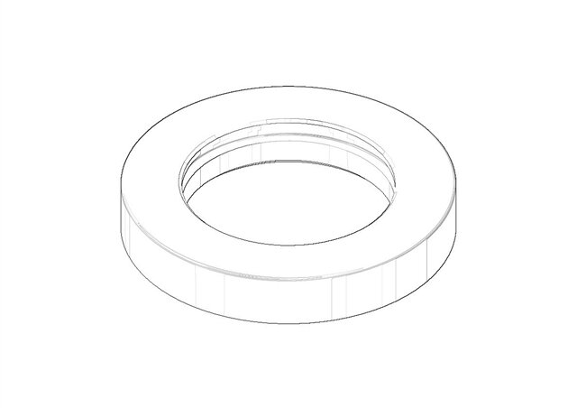 Dornbracht 092810016-00 Rozet chroom